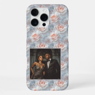 Elegant Anniversary Keepsake Rose Flower Photo iPhone 16 Pro Max Case