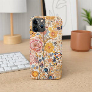 Elegant Antique Art Nouveau Style Floral Style iPhone 16 Pro Max Case