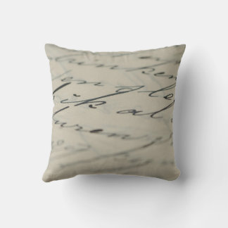 Elegant Antique Throw Pillow