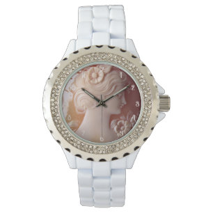 Elegant Antique victorian Cameo Watch