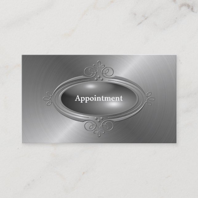 Elegant Appointment  Template Card (Front)