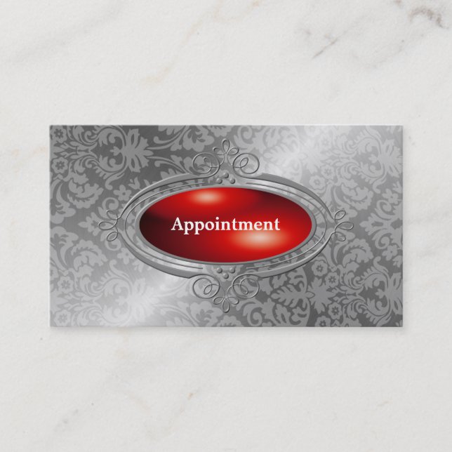 Elegant Appointment  Template Card (Front)