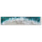 Elegant Aqua Blue Green Beach Signature Script