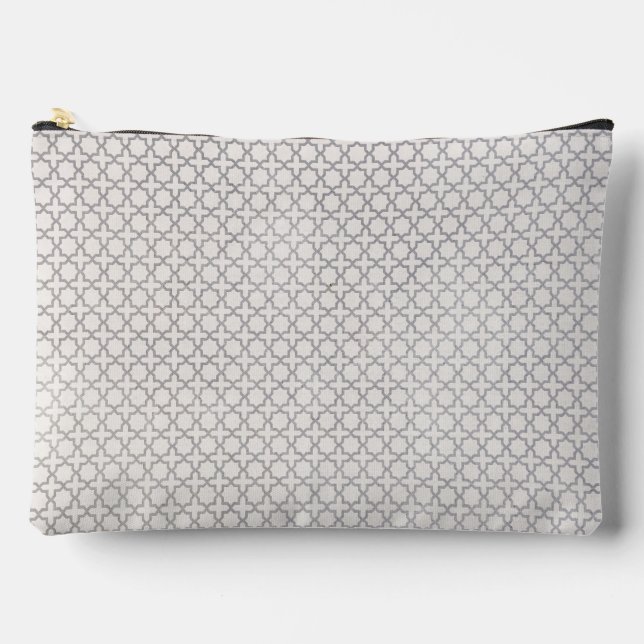 Elegant Arabesque Ornament Accessory Pouch (Front)