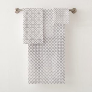 Elegant Arabesque Ornament Bath Towel Set