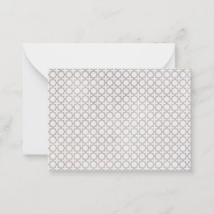 Elegant Arabesque Ornament Card