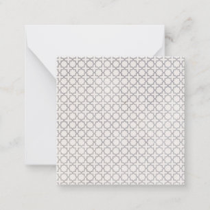 Elegant Arabesque Ornament Card