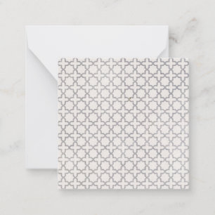 Elegant Arabesque Ornament Card