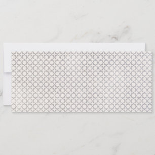 Elegant Arabesque Ornament Card