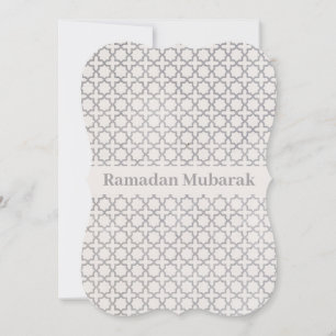 Elegant Arabesque Ornament Card