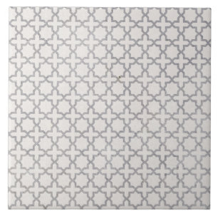 Elegant Arabesque Ornament Ceramic Tile