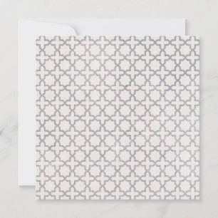 Elegant Arabesque Ornament Holiday Card