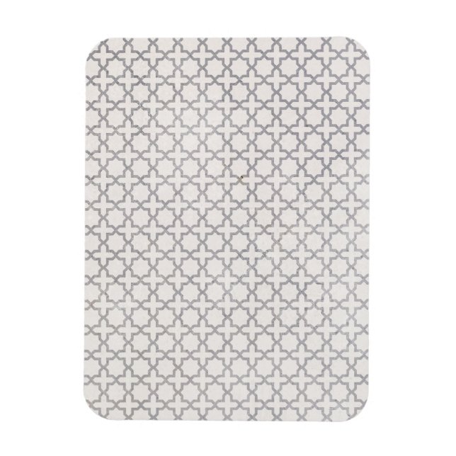 Elegant Arabesque Ornament Magnet (Vertical)