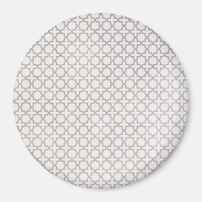 Elegant Arabesque Ornament Magnet (Front)
