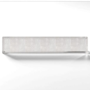 Elegant Arabesque Ornament Nameplate