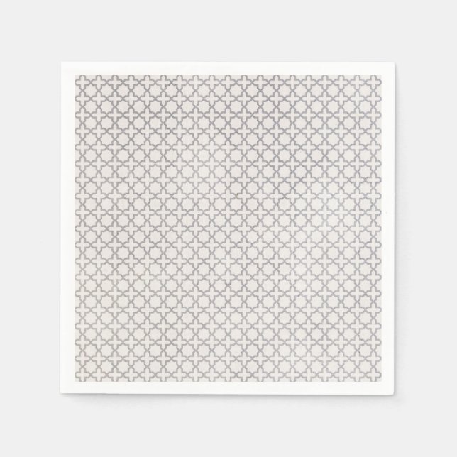Elegant Arabesque Ornament Napkin (Front)