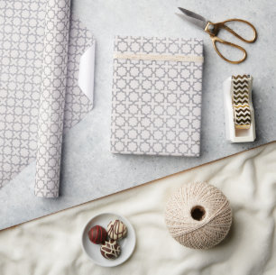 Elegant Arabesque Ornament Wrapping Paper