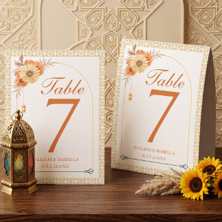 Elegant Arabic Lantern Floral Wedding