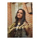 Elegant arch photo graduation party