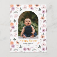 Elegant Arch Spring Floral Easter Family Photo