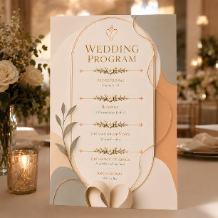 Elegant Arch Wedding Invitation & Thank You Card