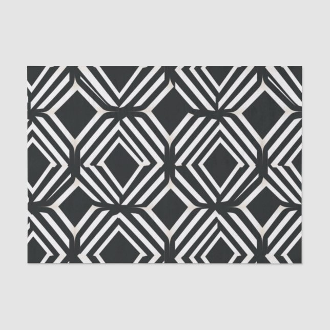 Elegant Architectonic Array 15gsm Tissue Paper (Front)