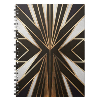 Elegant Art Deco 20s Notebook