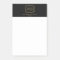 Elegant Art Deco Professional Monogram Black/Gold
