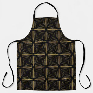 Elegant Art Deco style seamless repeat pattern wit Apron