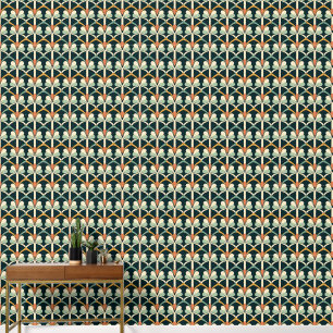 elegant art Deco tiled pattern  Wallpaper