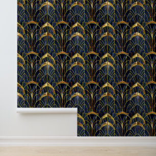 Elegant art deco tiled pattern  wallpaper