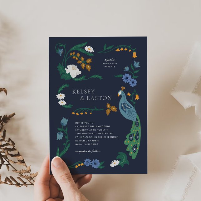 Elegant Art Deco Wedding Invitation (Creator Uploaded)