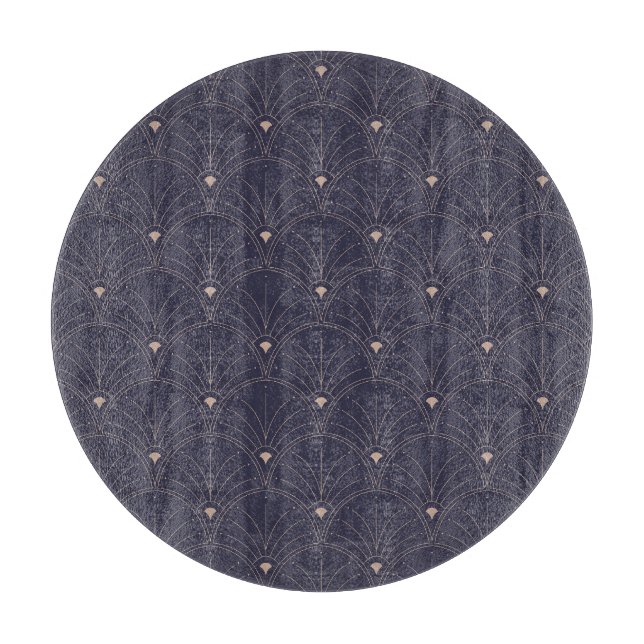 Elegant art nouveau, minimalist pattern. cutting board (Front)