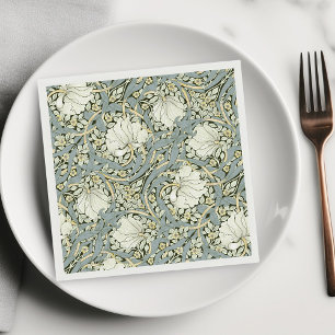 Elegant Art Nouveau Pimpernel Design by Morris Napkin