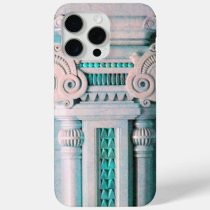 ELEGANT ARTISTIC PINK BLUE FANTASY DECOR iPhone 15 PRO MAX CASE