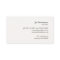 Elegant Attorney at Law Business Card