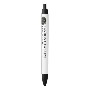 Elegant Attorney at Law Custom Name Pen Law Grad