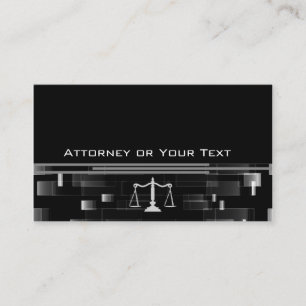 Elegant Attorney Business Card