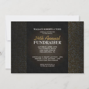 Elegant Auction Corporate Gala Fundraiser Invite