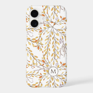 Elegant Autumn Foliage Pattern Personalised