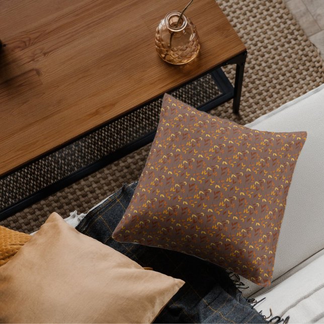 Elegant Autumn Leaf Cushion (Creator Uploaded)