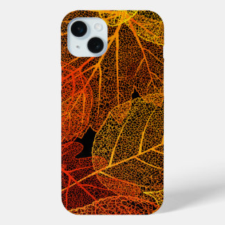 Elegant Autumn Leaves  iPhone 15 Mini Case