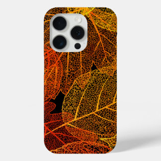 Elegant Autumn Leaves iPhone 15 Pro Case