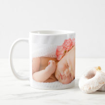 Elegant Baby Birth Announcement – with Photo