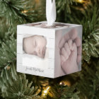 Elegant Baby Custom Family Name Photo Portrait