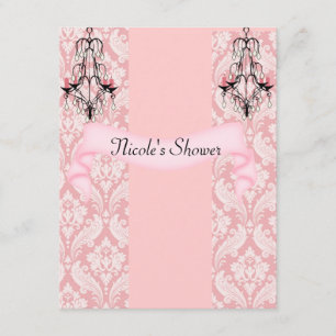 Elegant BABY OR WEDDING Shower Invitations