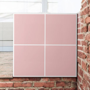 Elegant Baby Pink Chequered Modern & Minimalist Ceramic Tile