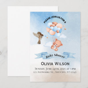 Elegant Baby Shower Invitation Template