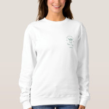 Elegant Bachelorette Girl's Club Sweatshirt