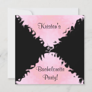 ELEGANT BACHELORETTE PARTY INVITATIONS